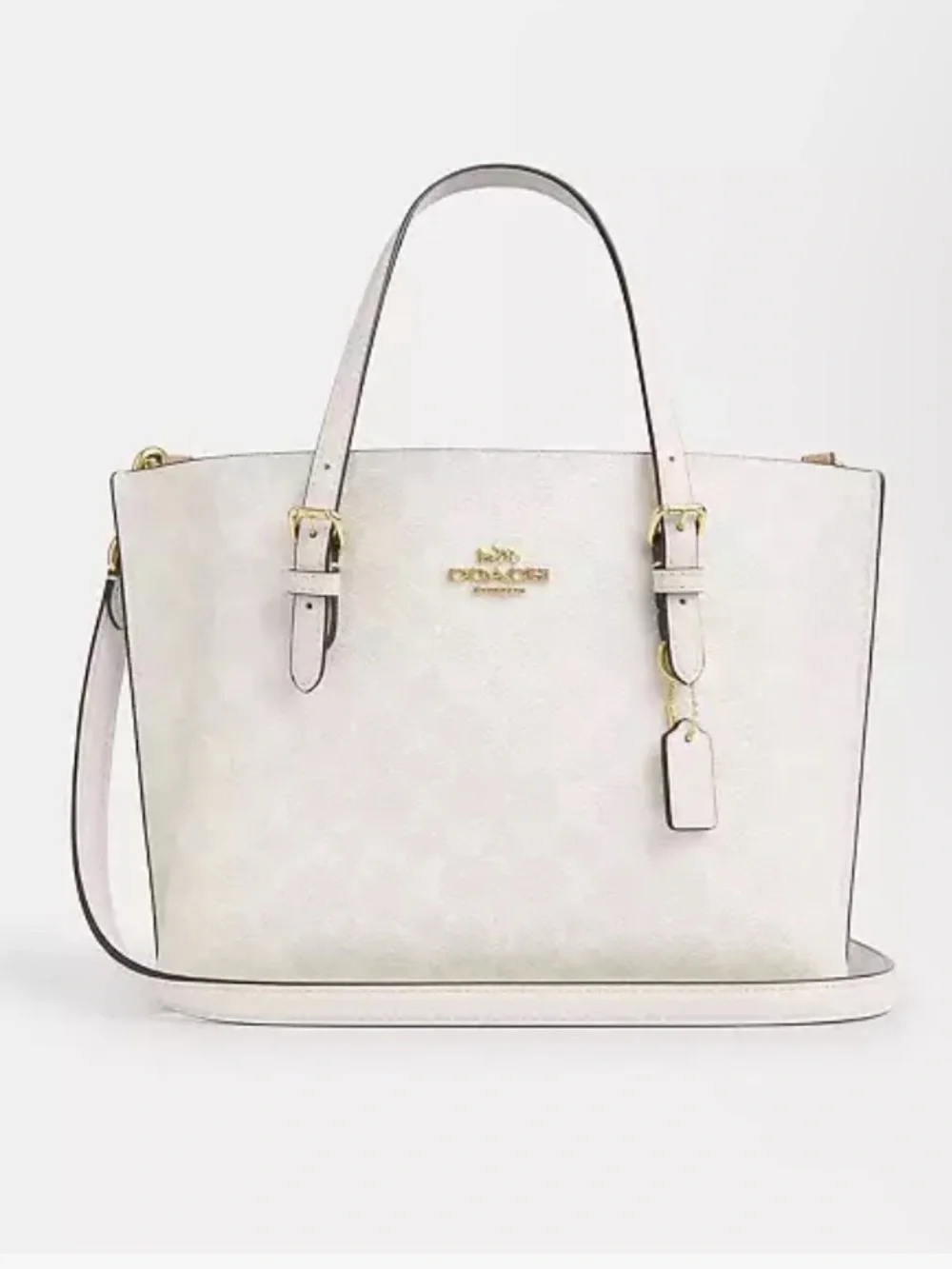 Coach Mollie Tote Bag 25 In Signature Canvas